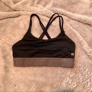 Black Maaji Sports Bra